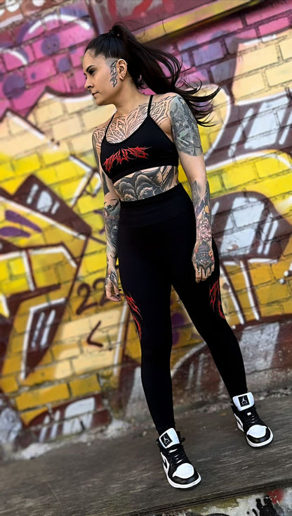Crude Heart Leggings
